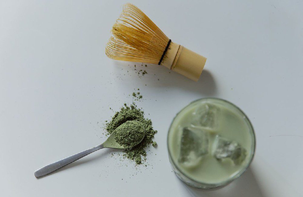 teh matcha minuman