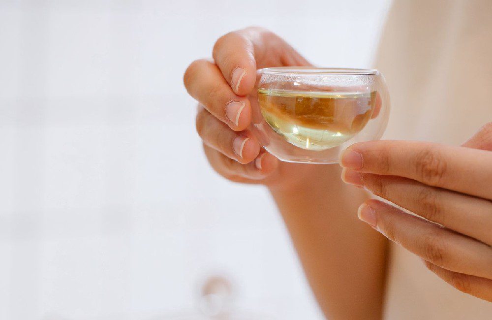 minum teh ritual
